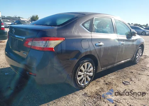2014 Nissan Sentra S from USA, damaged, VIN 3N1AB7AP6EY266089